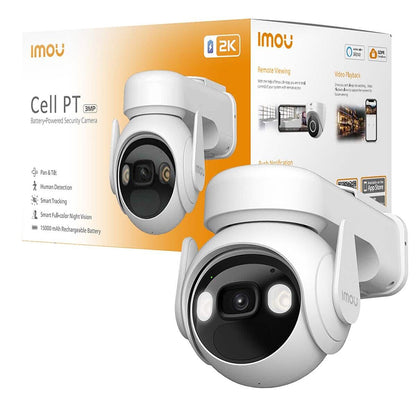 Imou Cell PT bezpečnostní kamera, Wi-Fi, 2K, IP66, venkovní IPC-K9EP-3T0WE