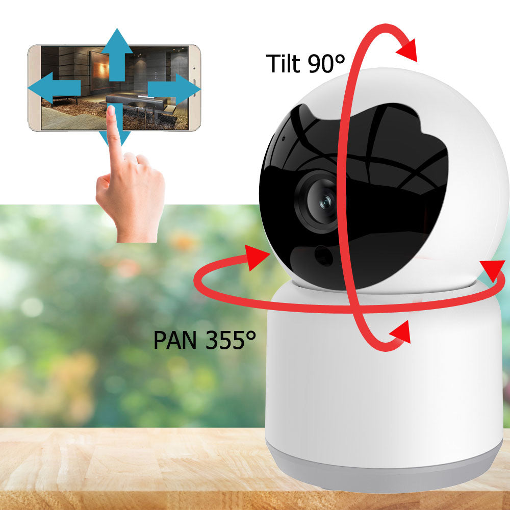 Kamera pro dohled Techsuit Q15A Baby, Wi-Fi, 1080P, Interiér