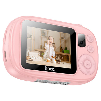 Digitální kamera HOCO DV205 Kids, 720P, 1MP, Růžová