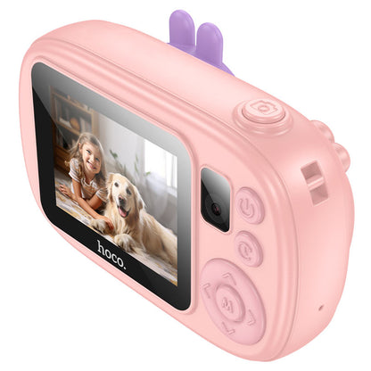 Digitální kamera HOCO DV205 Kids, 720P, 1MP, Růžová