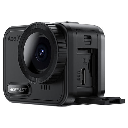 Sportovní kamera Acefast X1, 4K, Wi-Fi, Černá