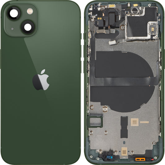 Kryt baterie Apple iPhone 13, s prostředním krytem, zelený, Swap