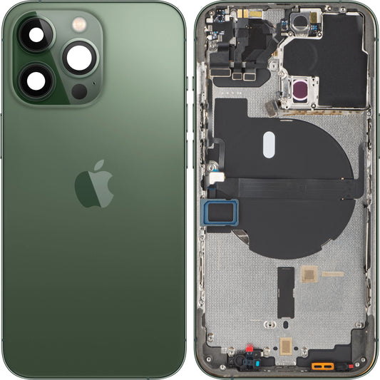 Kryt baterie Apple iPhone 13 Pro, s prostředním krytem, Zelená (Alpine Green), Swap