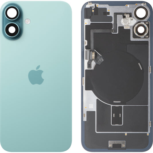 Zadní kryt baterie Apple iPhone 16 Plus, zelený (tyrkysový), Swap