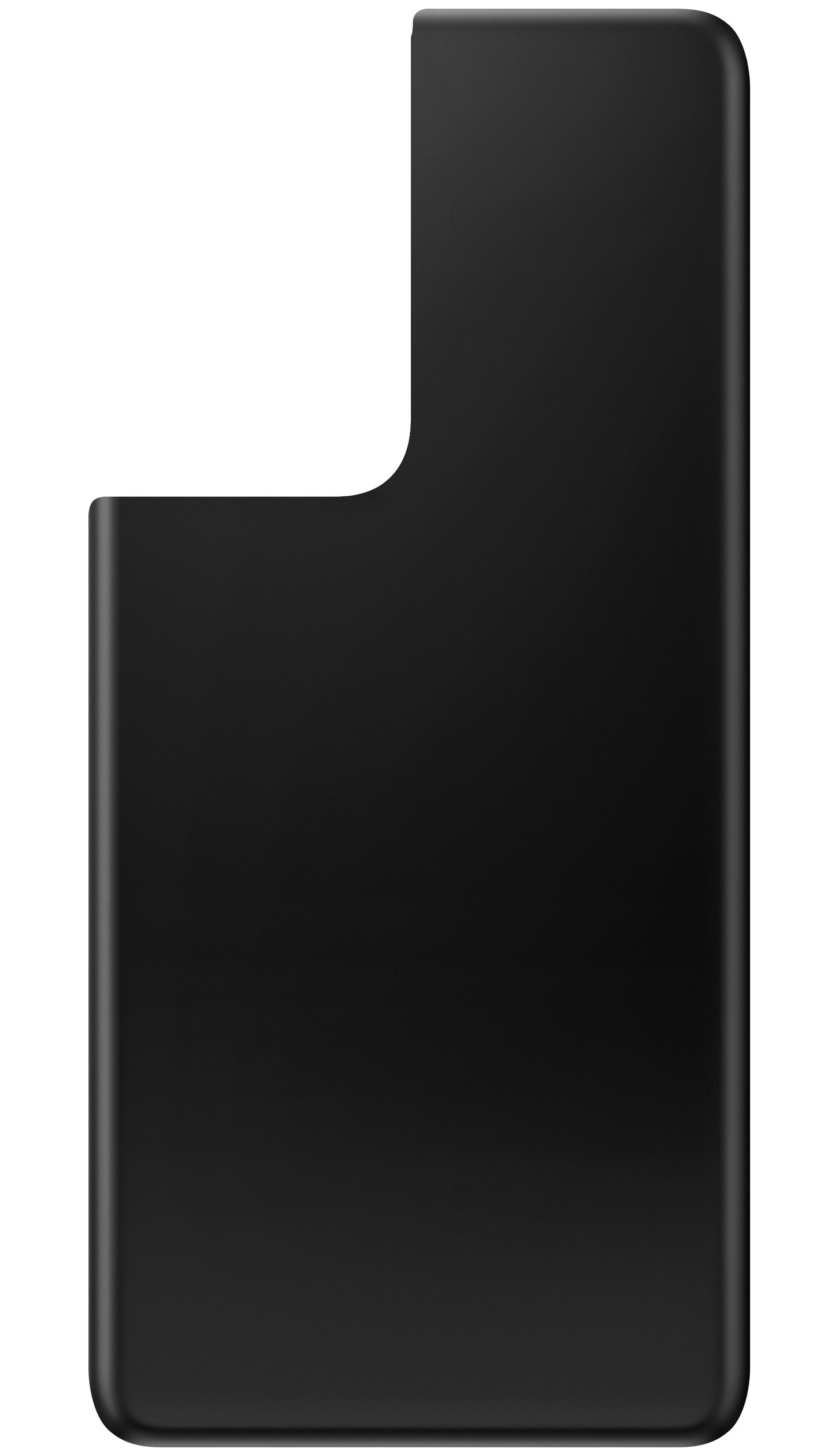 Zadní kryt baterie kompatibilní se Samsung Galaxy S21 Ultra 5G G998, černý