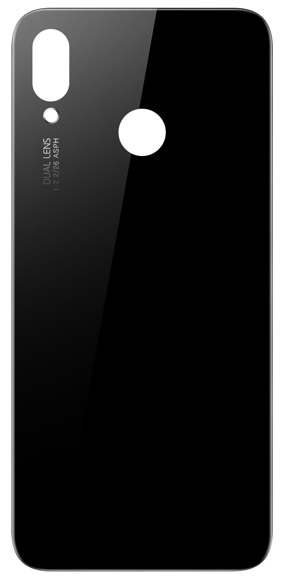 Kryt baterie kompatibilní s Huawei P20 Lite, černý