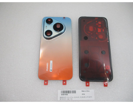 Kryt baterie Huawei Pura 90s Pro Max, oranžový (Orange Ocean), Service Pack 02357QGQ