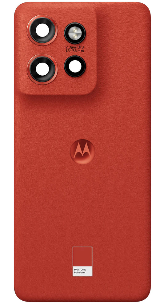 Zadní kryt baterie Motorola Edge 50 Neo, červený (Poinciana), servisní balíček 5S58C28382