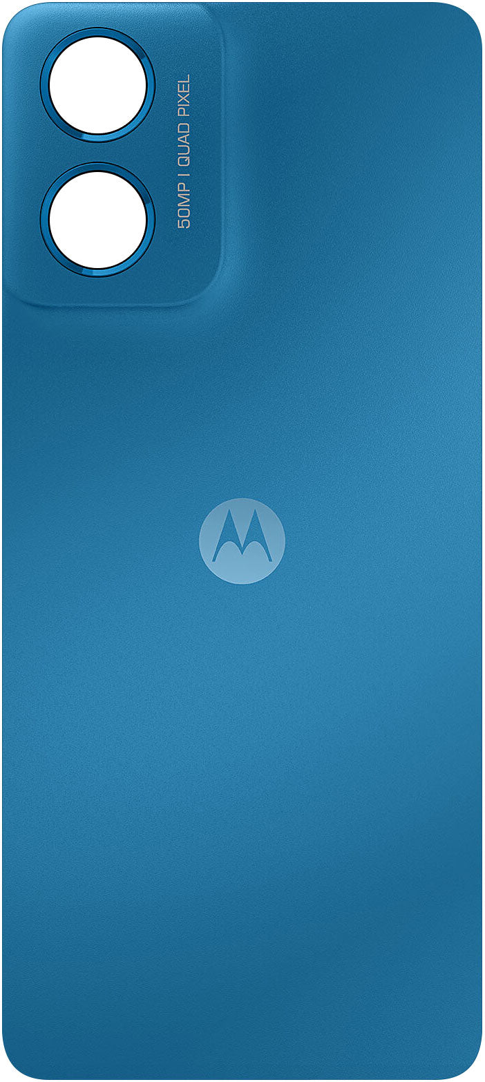 Kryt baterie Motorola Moto G04s, Modrý (Satin Blue), Service Pack 5S58C24269
