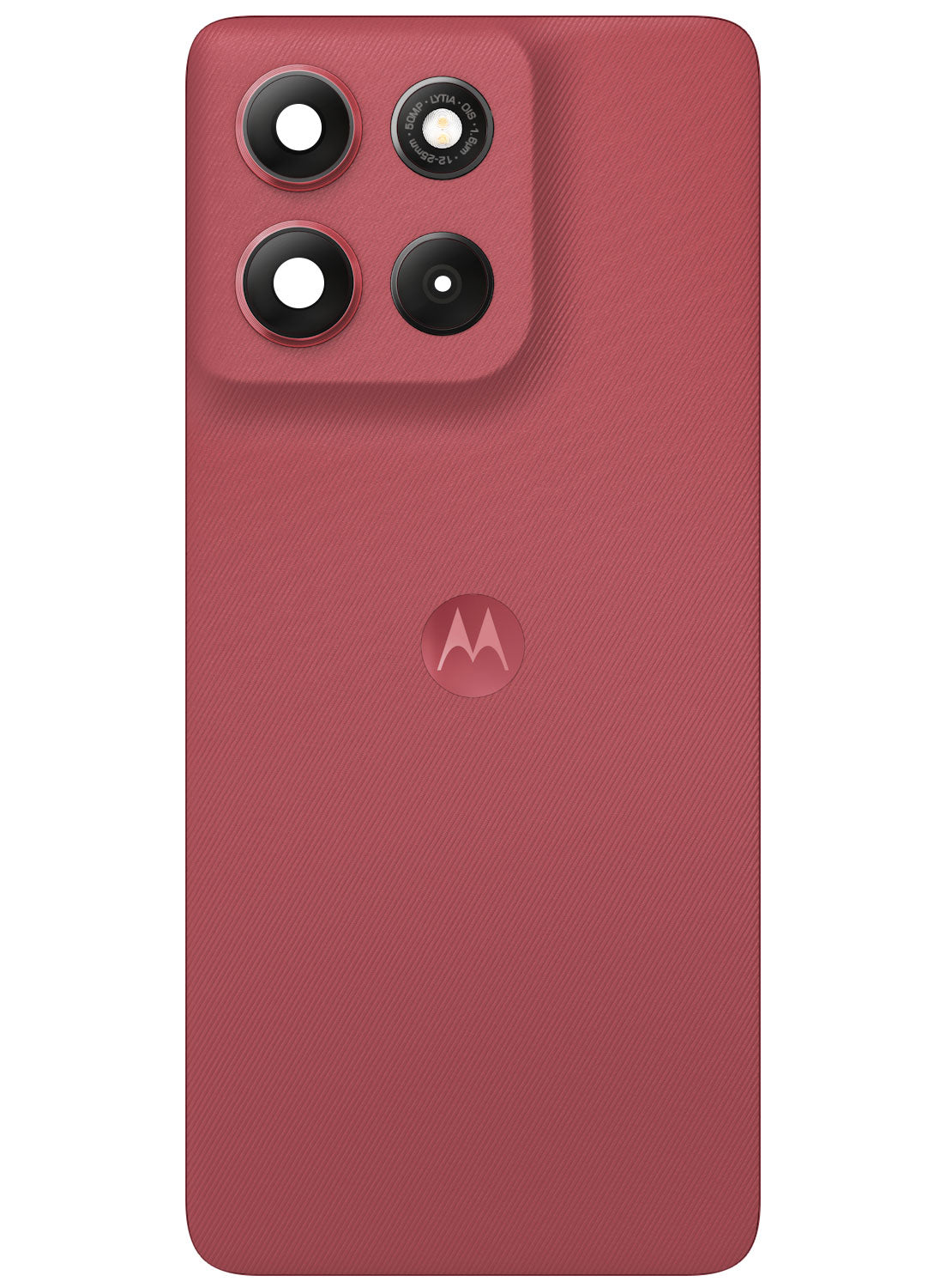 Kryt baterie Motorola Moto G86 Power, Červená (Chrysanthemum), Service Pack 5D68C30662