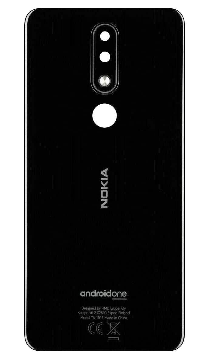 Zadní kryt baterie Nokia 5.1 Plus, černý, Swap