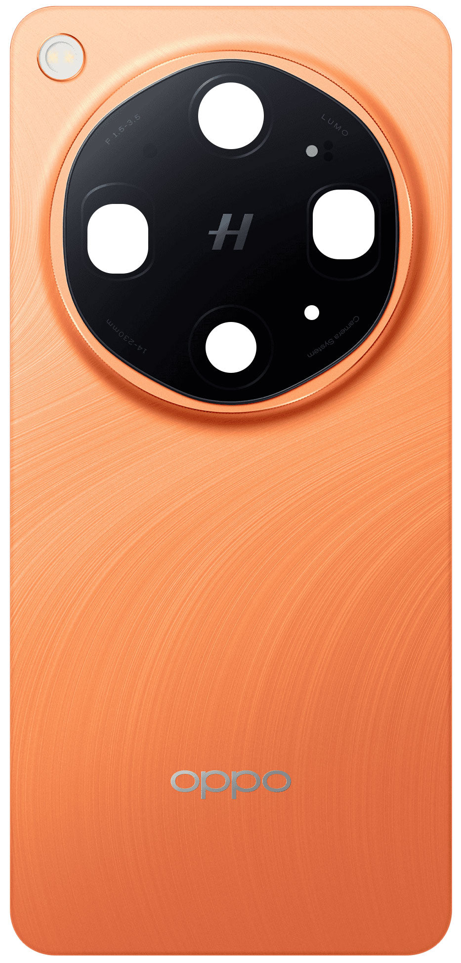 Zadní kryt baterie Oppo Find X9 Ultra, oranžový (Canyon Orange), servisní balíček 621033001085