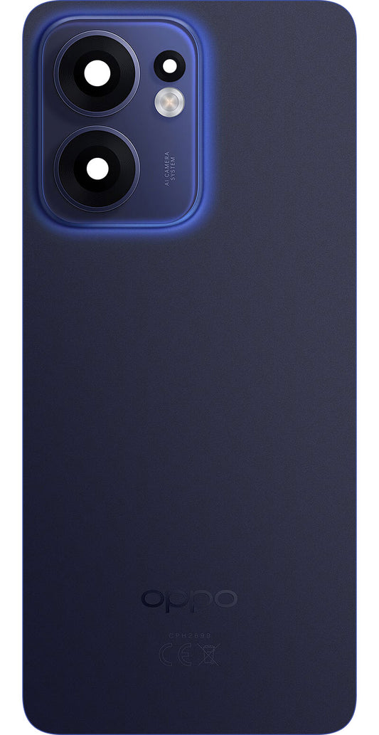 Oppo Reno13 FS 5G / Reno13 F Battery Cover, Blue (Luminous Blue), Service Pack 621033000500