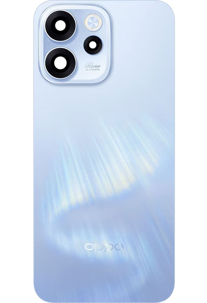 Kryt baterie Oppo Reno15 F, Modrý (Aurora Blue), Service Pack 621033000917