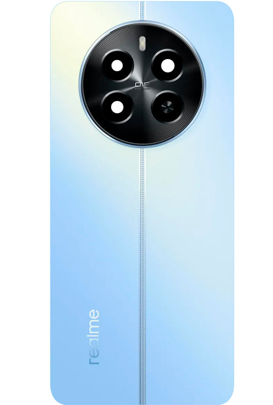 Kryt baterie Realme 12 4G, Modrý (Skyline Silver), Service Pack 621033000305