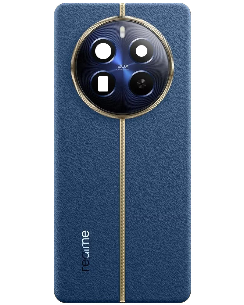 Kryt baterie Realme 12 Pro+, Modrý (Submarine Blue), Servisní balíček 621033000189