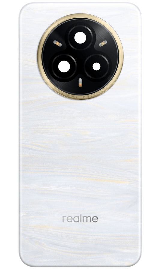 Kryt baterie Realme 14 Pro+, Bílá (Pearl White), Servisní balíček 621033000452