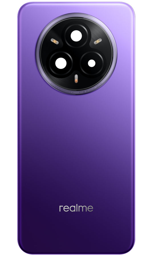 Kryt baterie Realme 14 Pro+, Fialový (Bikaner Purple), Servisní balíček 621033000453