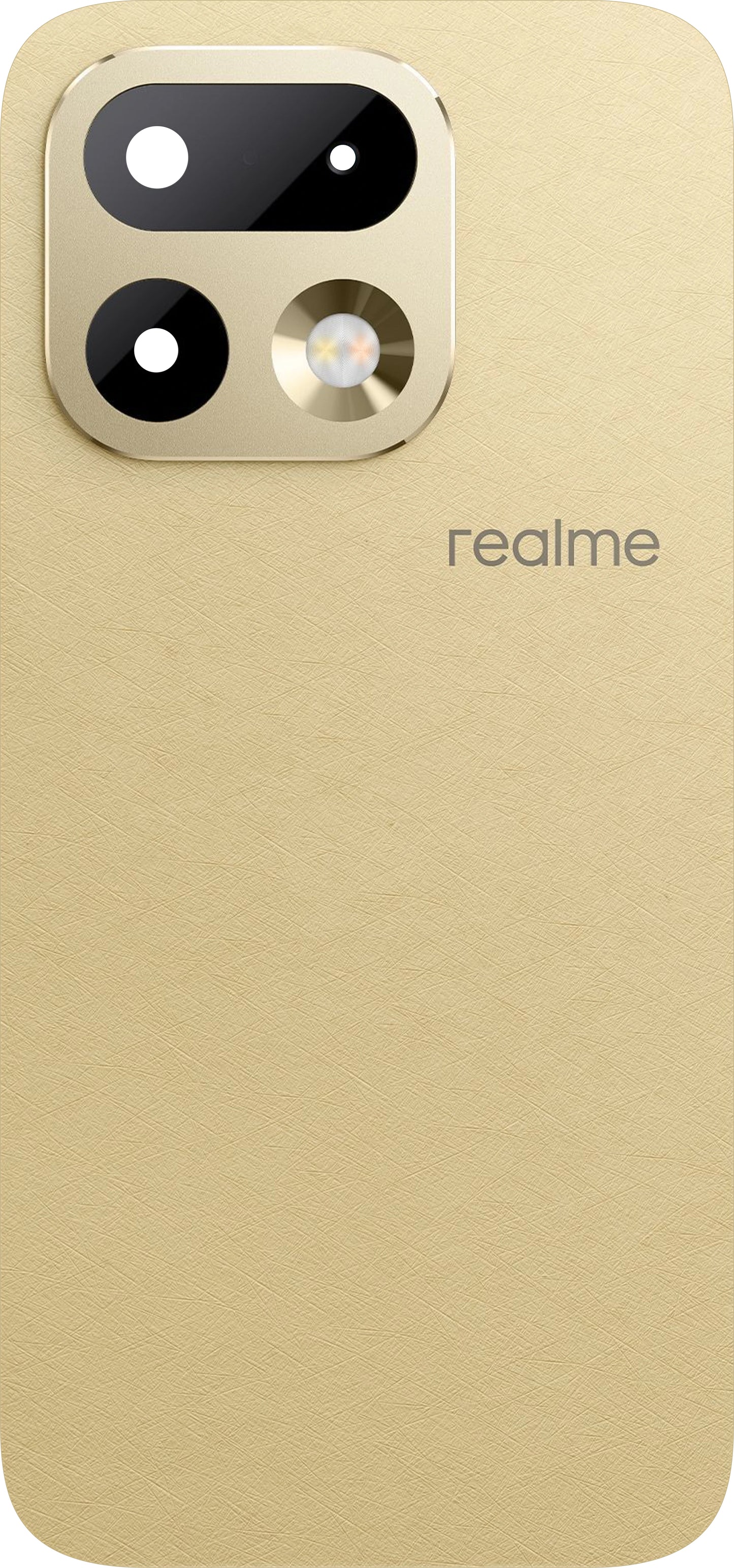 Kryt baterie Realme 16 Pro, Zlatý, Service Pack 621033000927