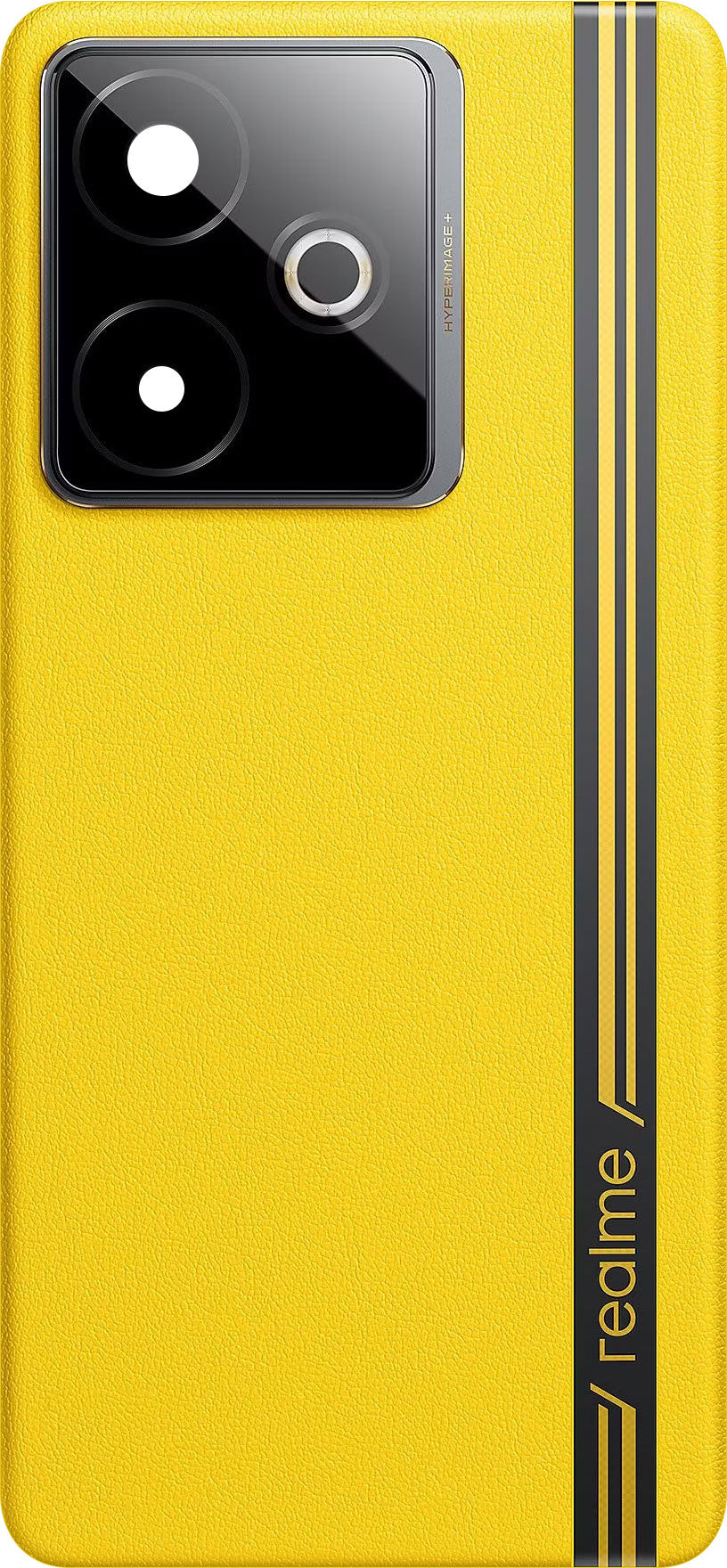 Kryt baterie Realme GT 7T, žlutá (Racing Yellow), servisní balíček 621033000634