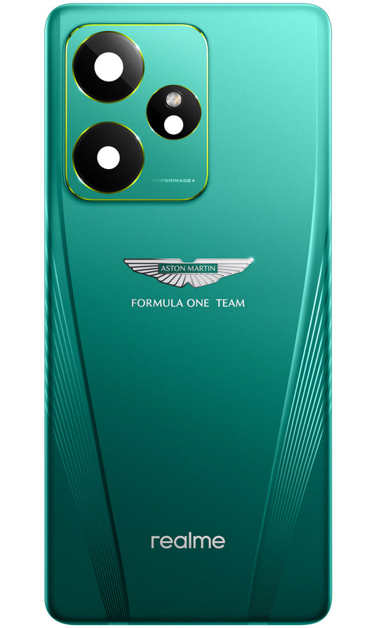 Kryt baterie Realme GT 7, zelený (Aston Martin Green), servisní balíček 621033000619