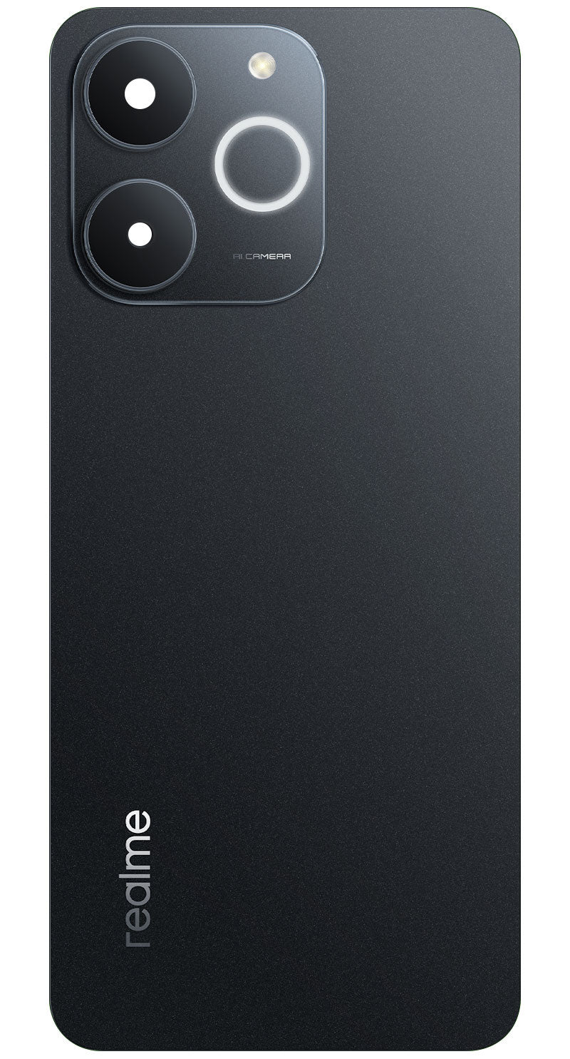 Kryt baterie Realme Note 70T, černý (Obsidian Black), servisní balíček 621033000695
