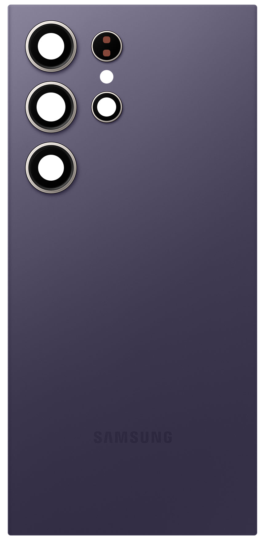 Samsung Galaxy S24 Ultra S928 Battery Cover, Purple (Titanium Violet), Service Pack GH82-33349D