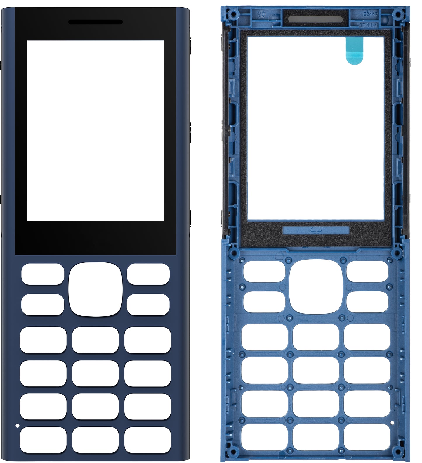 Přední kryt pro HMD 130 Music, modrý