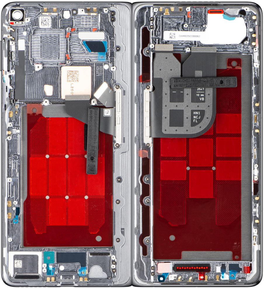 Střední kryt Huawei Mate X7, šedý, Service Pack 02357JUH