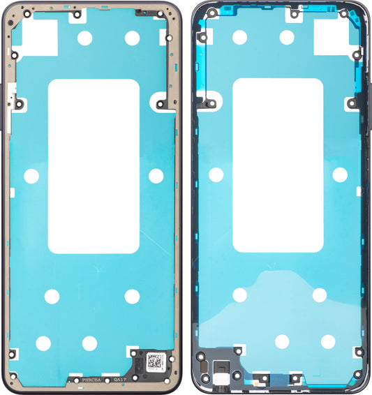 Střední kryt Oppo A5 4G, fialová (Midnight Purple), servisní balíček 612118001140