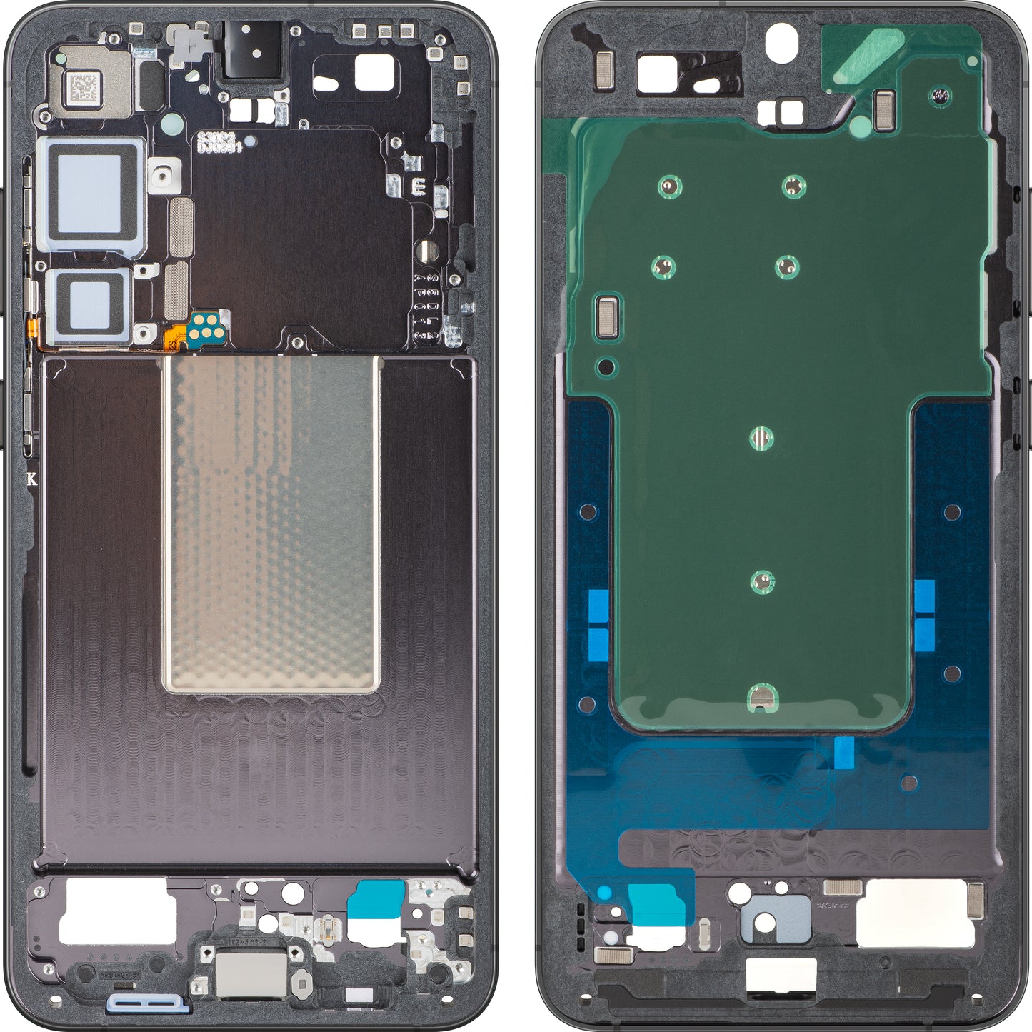 Střední kryt Samsung Galaxy S24+ S926, Černá (Onyx Black), Service Pack GH82-33413A