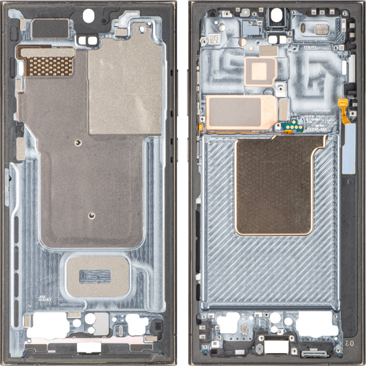 Middle Case Samsung Galaxy S24 Ultra S928, Black, Swap