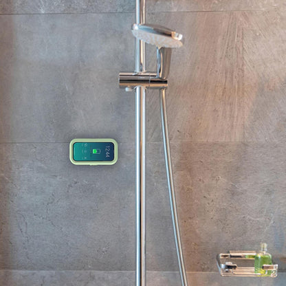 Obal na zeď s dotykovou membránou Techsuit LC-999 pro telefon, vodotěsný, zlatavě zelený