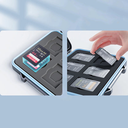 Ochranný obal Orico PHCD-3 pro paměťové karty SD / microSD, černý