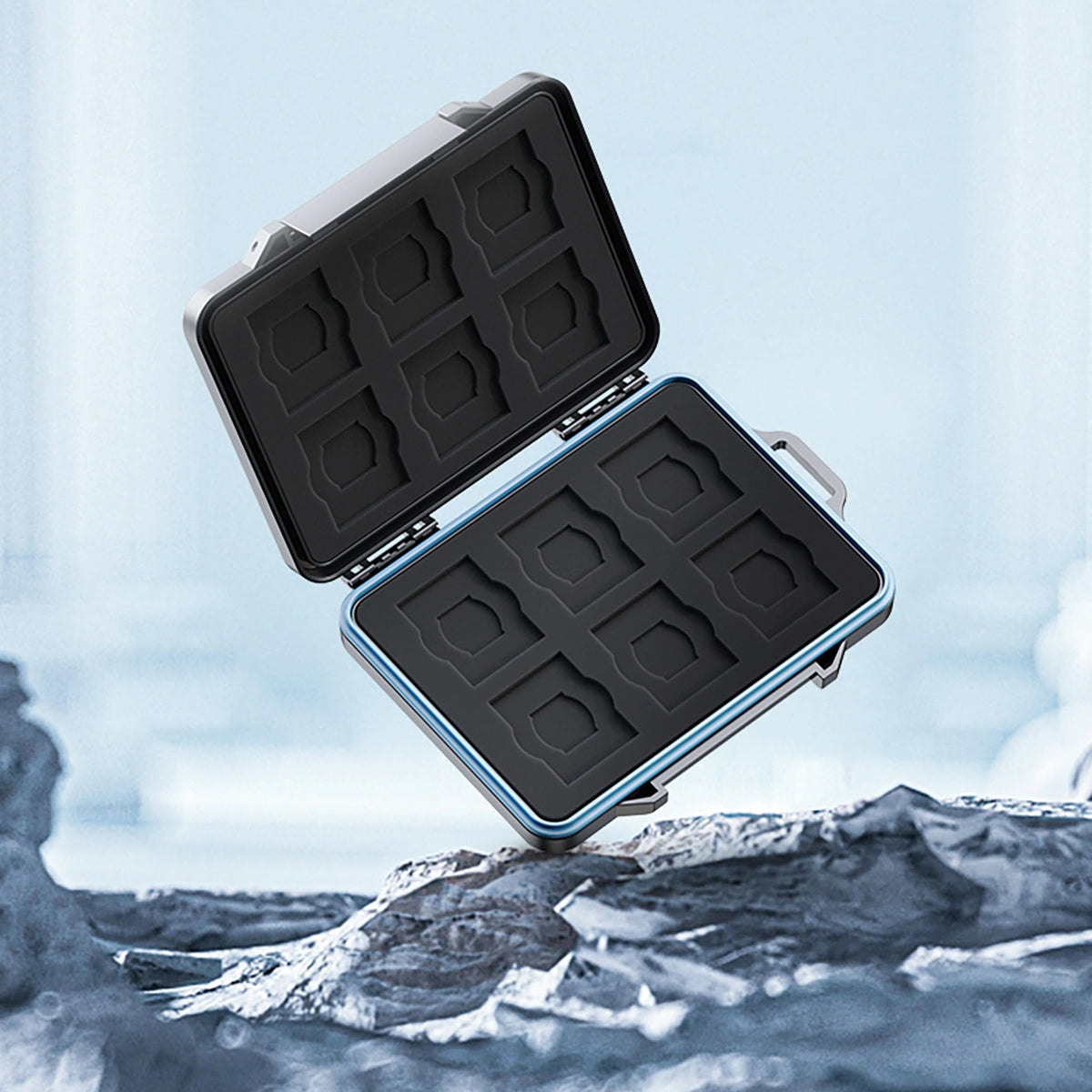 Ochranný obal Orico PHCD-3 pro paměťové karty SD / microSD, černý