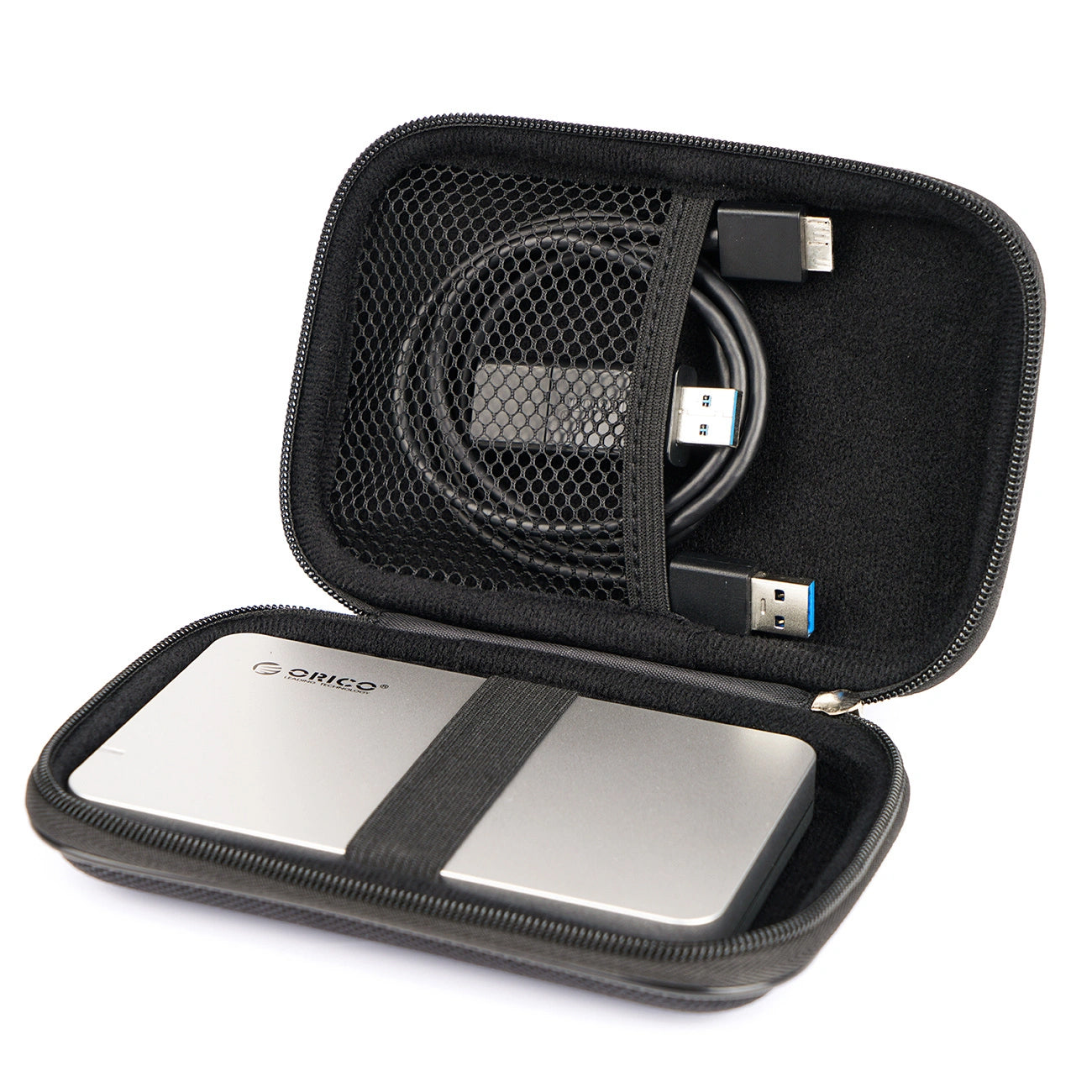 Ochranný kryt Orico PHD-25 pro HDD / SSD 2,5 palce, modrý