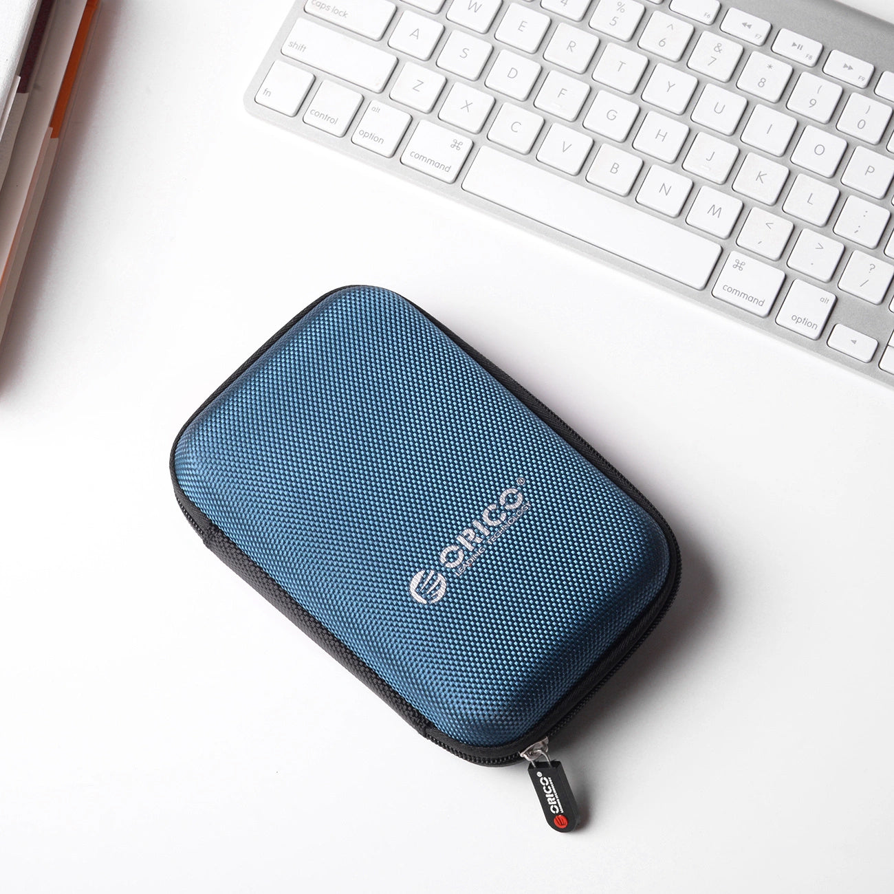 Ochranný kryt Orico PHD-25 pro HDD / SSD 2,5 palce, modrý