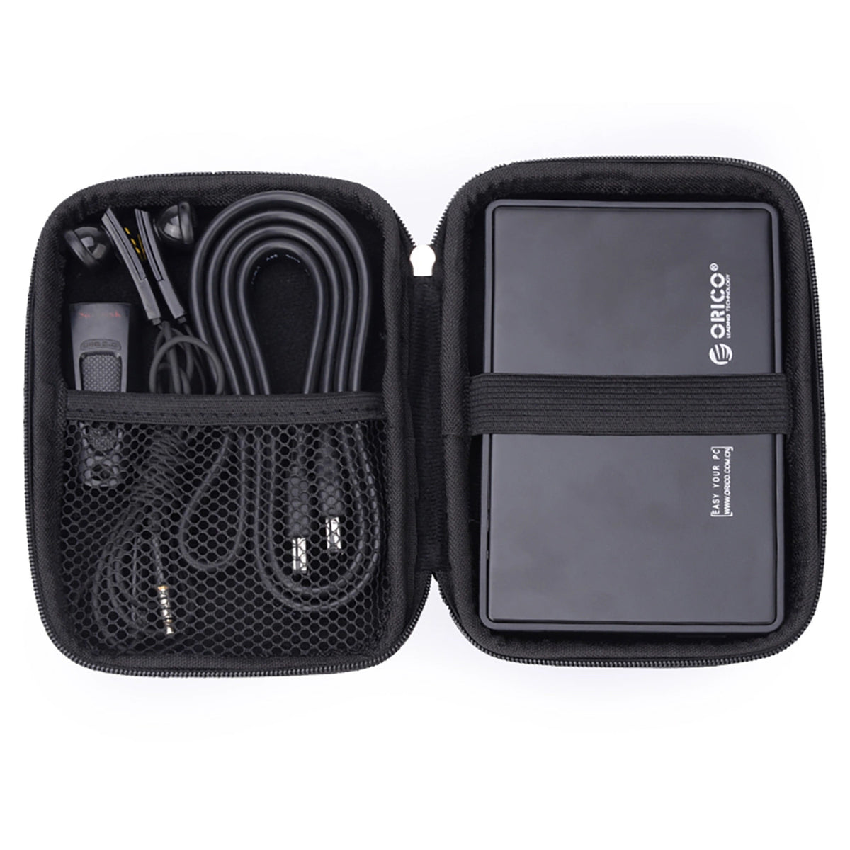 Orico PHD-25 Protective Case for 2.5inch HDD / SSD, Black