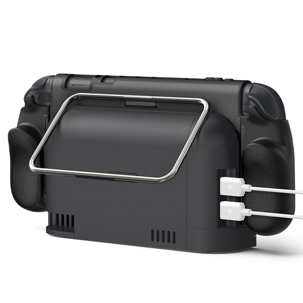 Ochranný kryt Spigen Dual Grip Pro pro konzoli Nintendo Switch 2, černý ACS10196