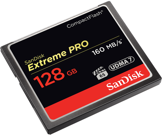 Paměťová karta CompactFlash SanDisk Extreme Pro, 128Gb, UDMA 7 SDCFXPS-128G-X46