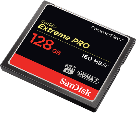 Paměťová karta CompactFlash SanDisk Extreme Pro, 128Gb, UDMA 7 SDCFXPS-128G-X46