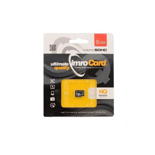 Paměťová karta microSDHC Imro, 8Gb, třída 10