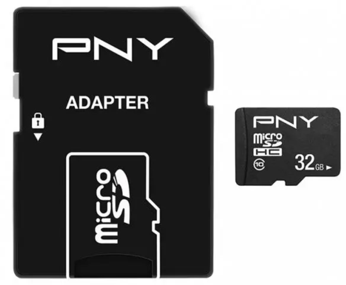 Paměťová karta microSDHC PNY Performance Plus, 32Gb, Třída 10, S adaptérem P-SDU32G10PPL-GE