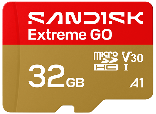 Paměťová karta microSDHC SanDisk Extreme GO Android A1, 32GB, Třída 10 / UHS-1 U1 SDSQXGN-032G-GN6MN