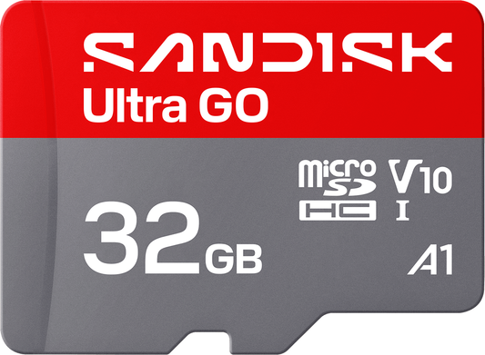 Paměťová karta microSDHC SanDisk Ultra GO Android A1, 32GB, Třída 10 / UHS-1 U1 SDSQUGN-032G-GN6MN