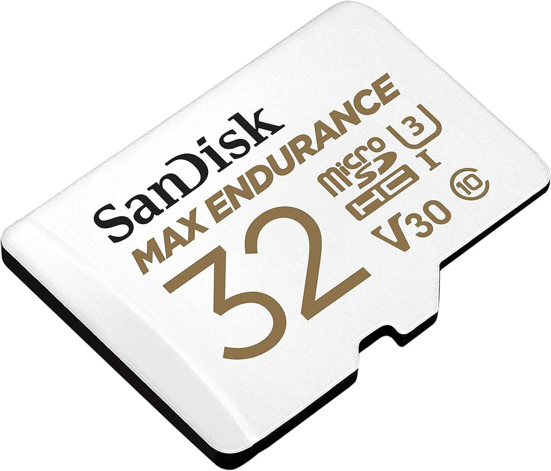 Paměťová karta microSDHC SanDisk MAX Endurance, 32Gb, Třída 10 / UHS-1 U3, S adaptérem SDSQQVR-032G-GN6IA