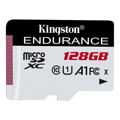Paměťová karta microSDXC Kingston Endurance, 128Gb, Třída 10 / UHS-1 U1 SDCE/128GB