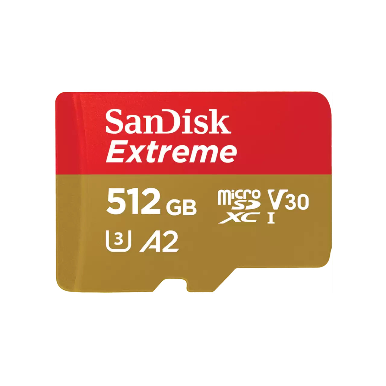 Paměťová karta microSDXC SanDisk Extreme, 512Gb, Třída 10 / UHS-1 U3 SDSQXAV-512G-GN6MN