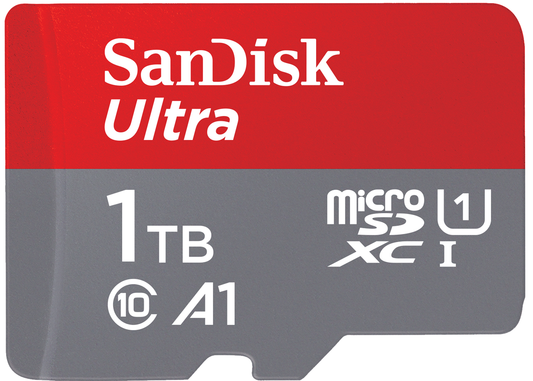 Paměťová karta microSDXC SanDisk Ultra Android A1, 1TB, Třída 10 / UHS-1 U1 SDSQUAC-1T00-GN6MN