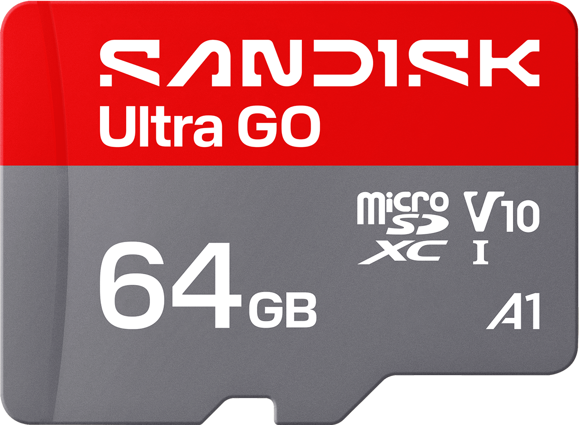 Paměťová karta microSDXC SanDisk Ultra GO Android A1, 64GB, Třída 10 / UHS-1 U1 SDSQUGN-064G-GN6MN